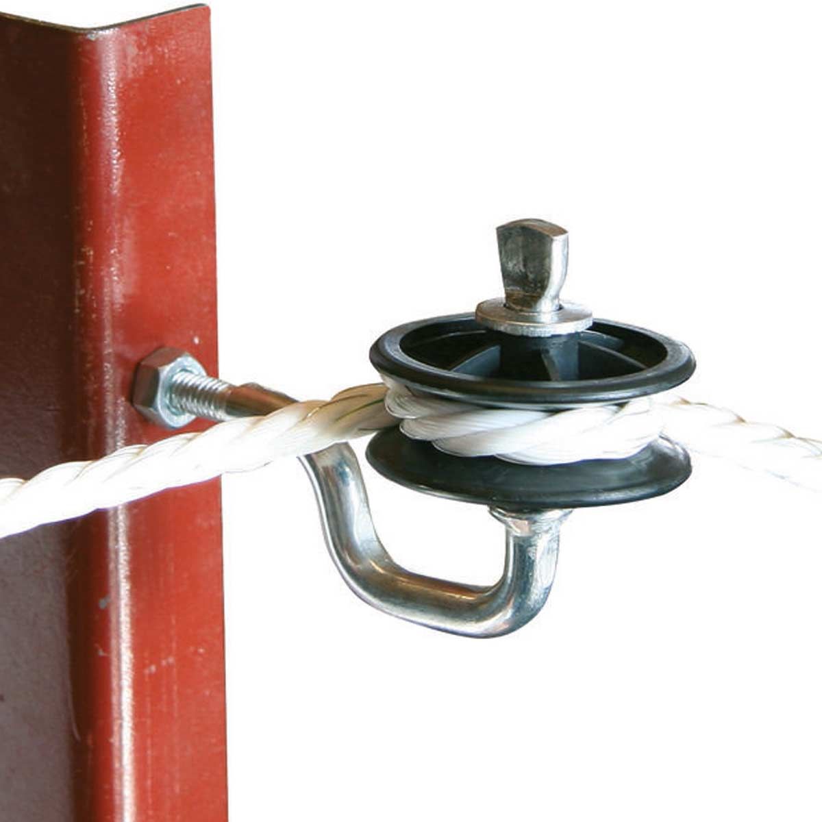 25x Corner Insulator with Metric Thread, in use