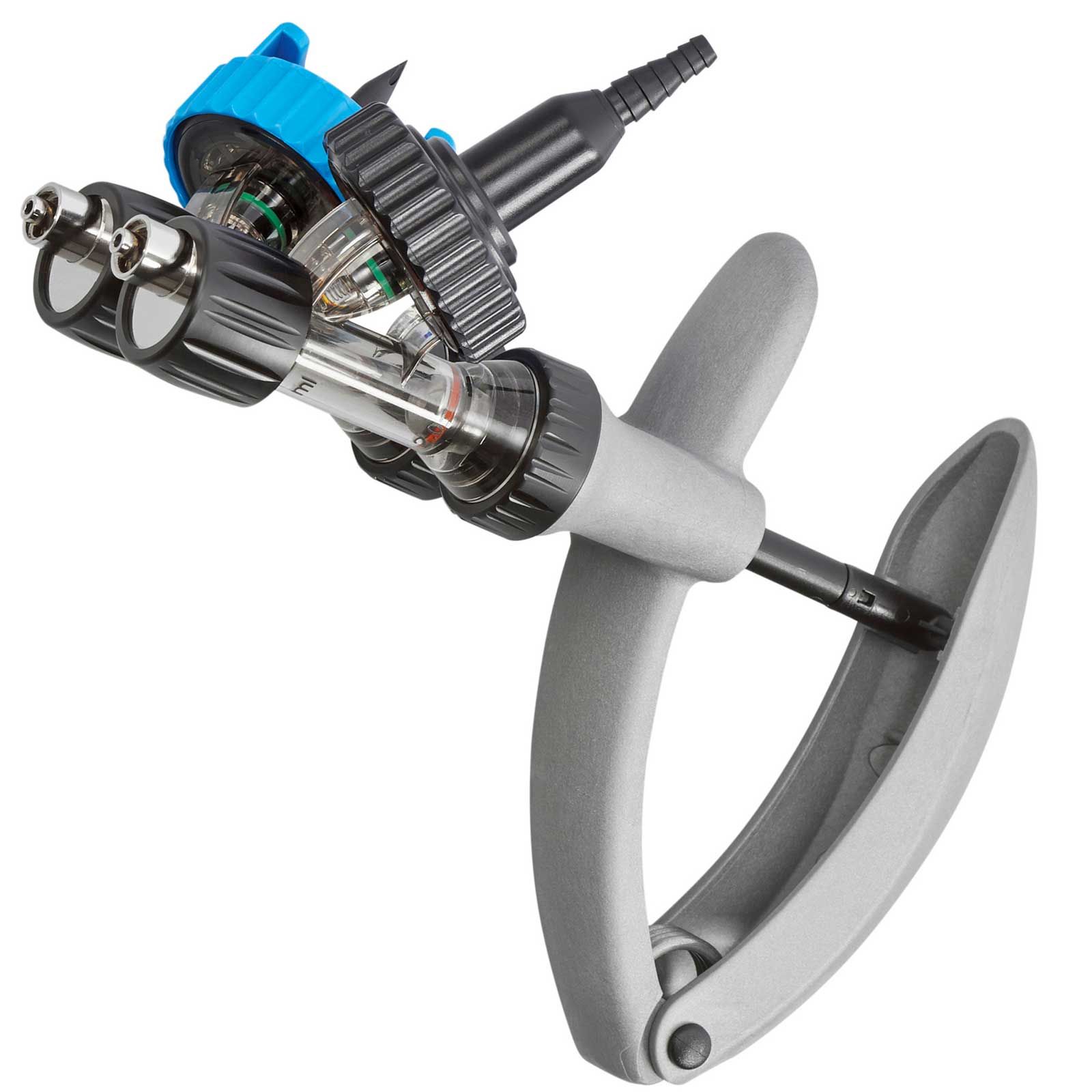 HSW ECO-MATIC Twin seringue auto-remplissante 2 ml + 2 ml Luer-Lock, détail