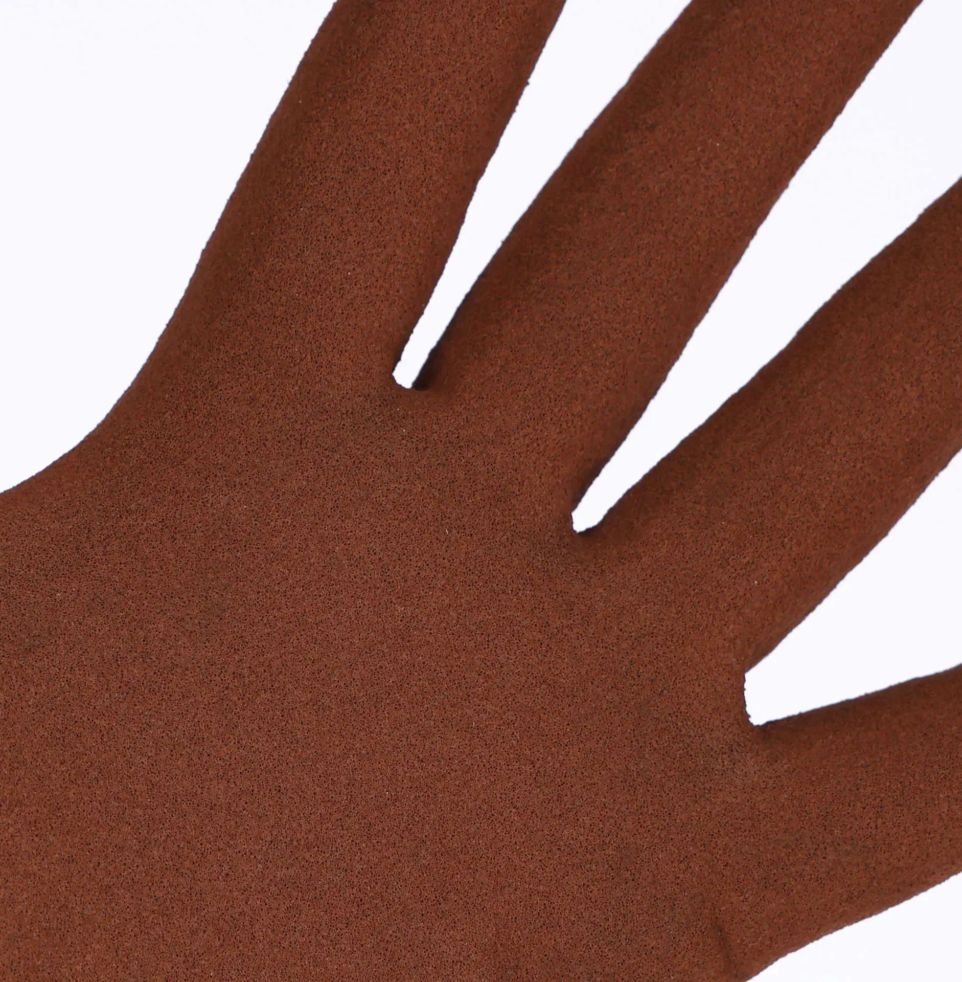 Kerbl Bamboo Garden Glove Latex Foam Coating, Brown, Breathable, latex foam coating