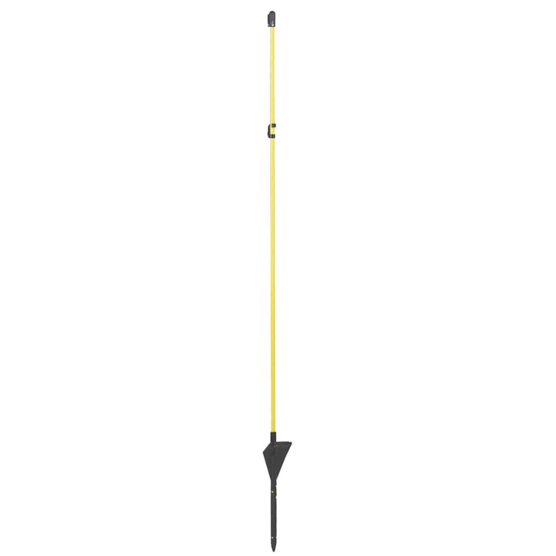 AKO Stâlp oval din fibră de sticlă 110 cm, set de 10, cu izolator dublu