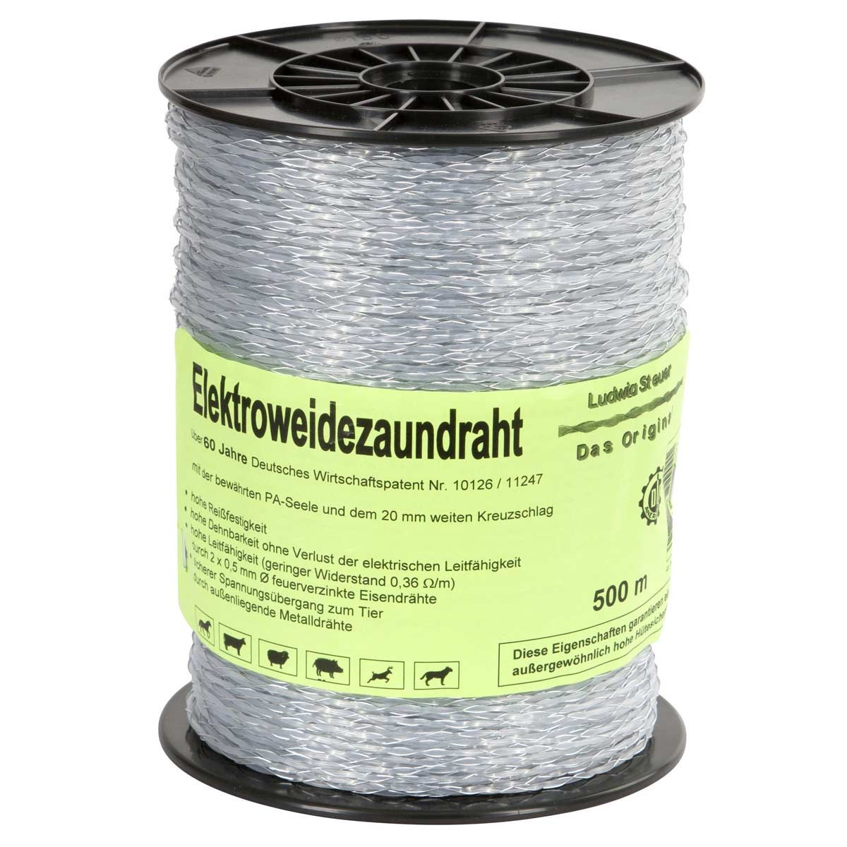 AKO Filo di comando per recinto elettrico, filo di ferro 2x0,50 mm, confezione