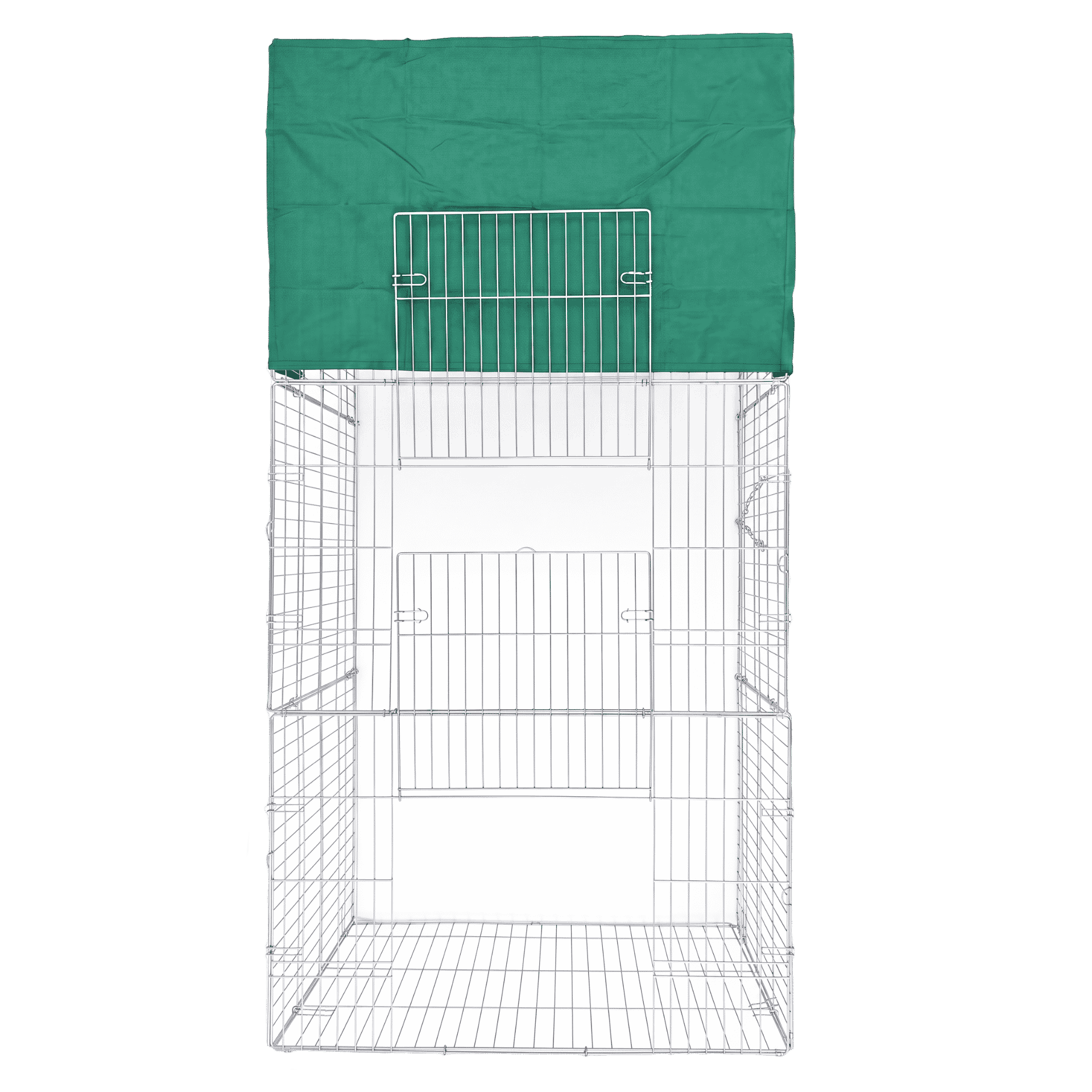 Agrarzone Rabbit Run with Cover 216x116x65 cm, Galvanised