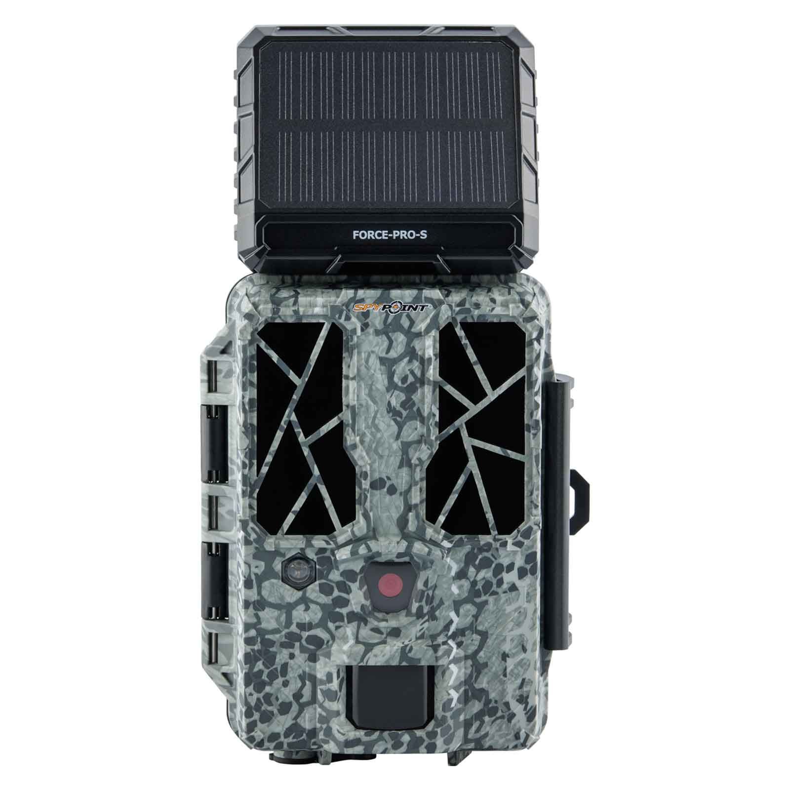 Caméra de chasse SpyPoint Force-Pro-S avec panneau solaire