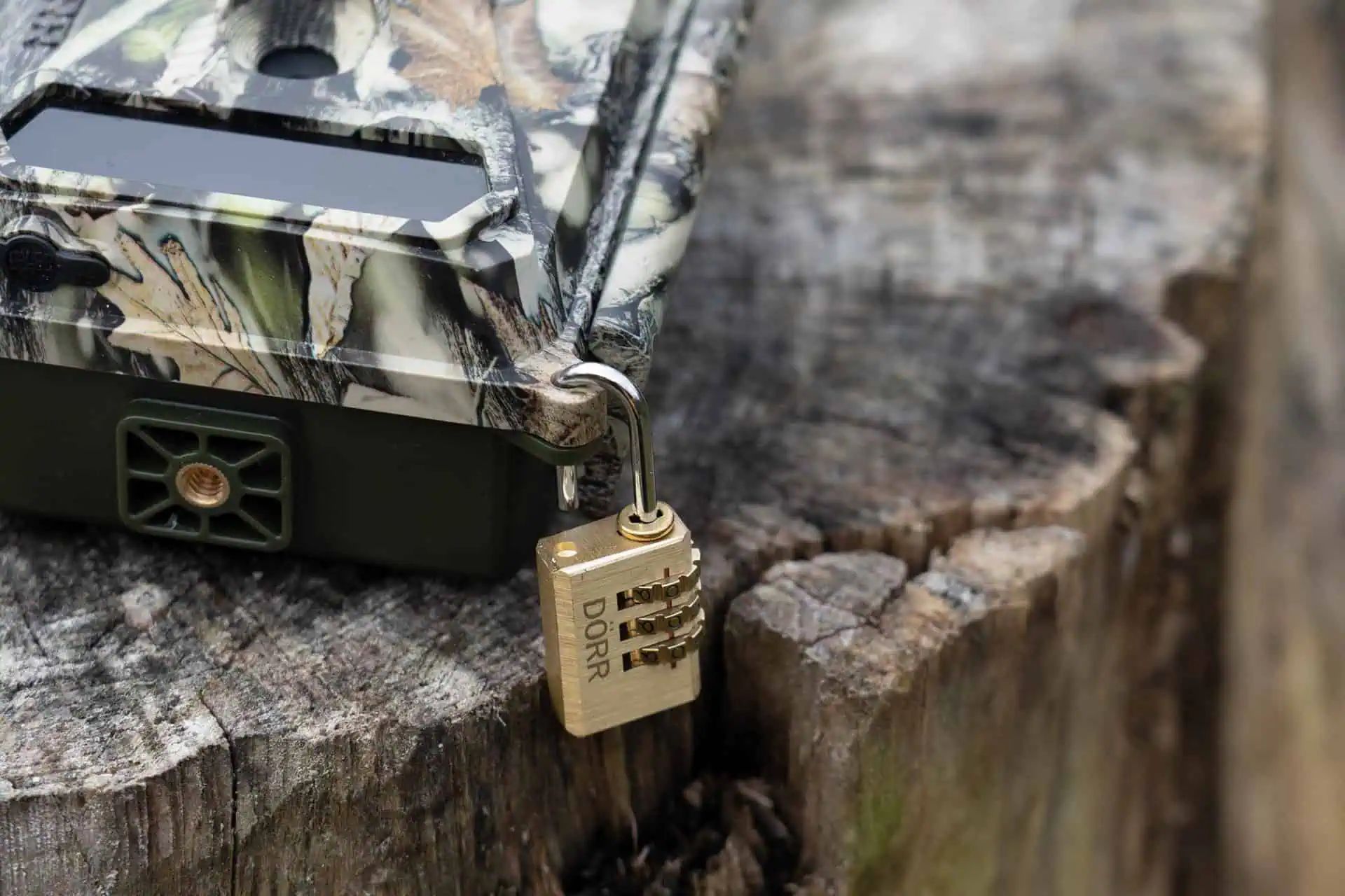Cadenas à combinaison à 3 chiffres, en utilisation