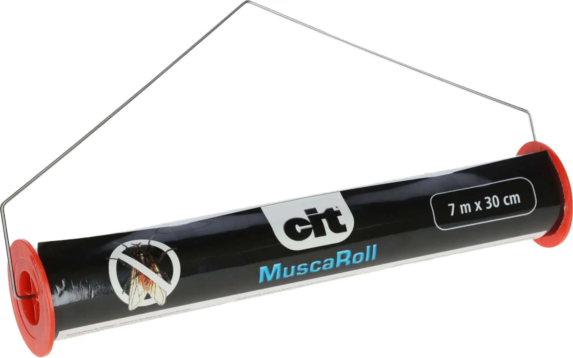 Kerbl CIT Fliegenrolle MuscaRoll mit Metallhalter, giftfrei