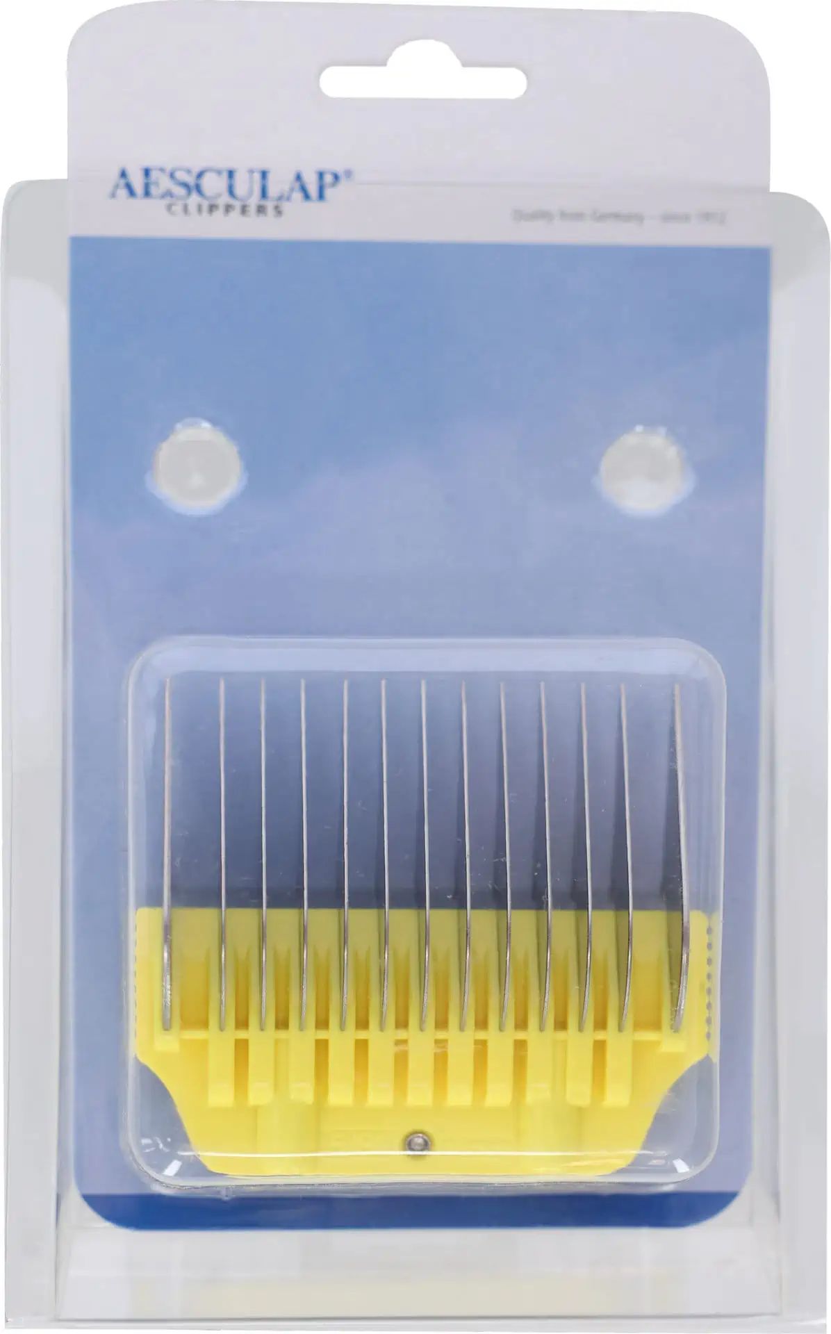 Aesculap SnapOn toldófésű, rozsdamentes acél fésűfogak, 16 mm széles