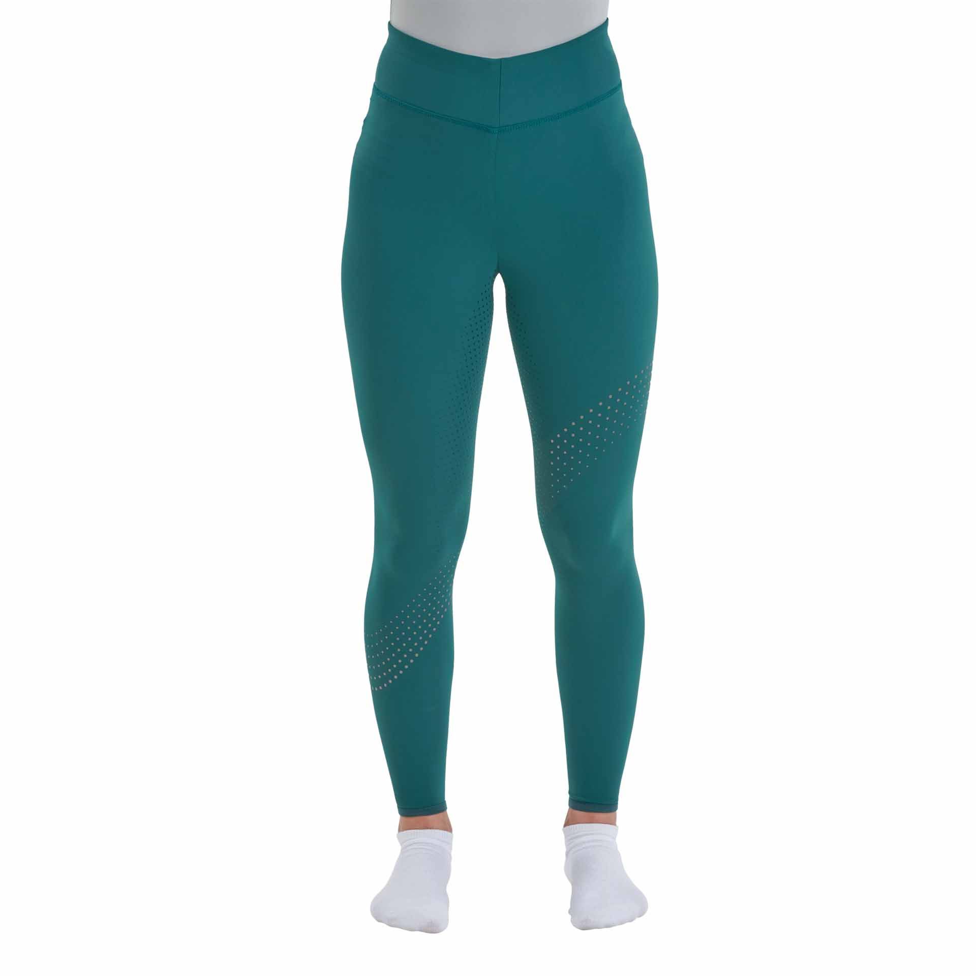 BUSSE Reit-Tights JUNE, athletisch mit Silikon-Grip-Vollbesatz, Vorderansicht