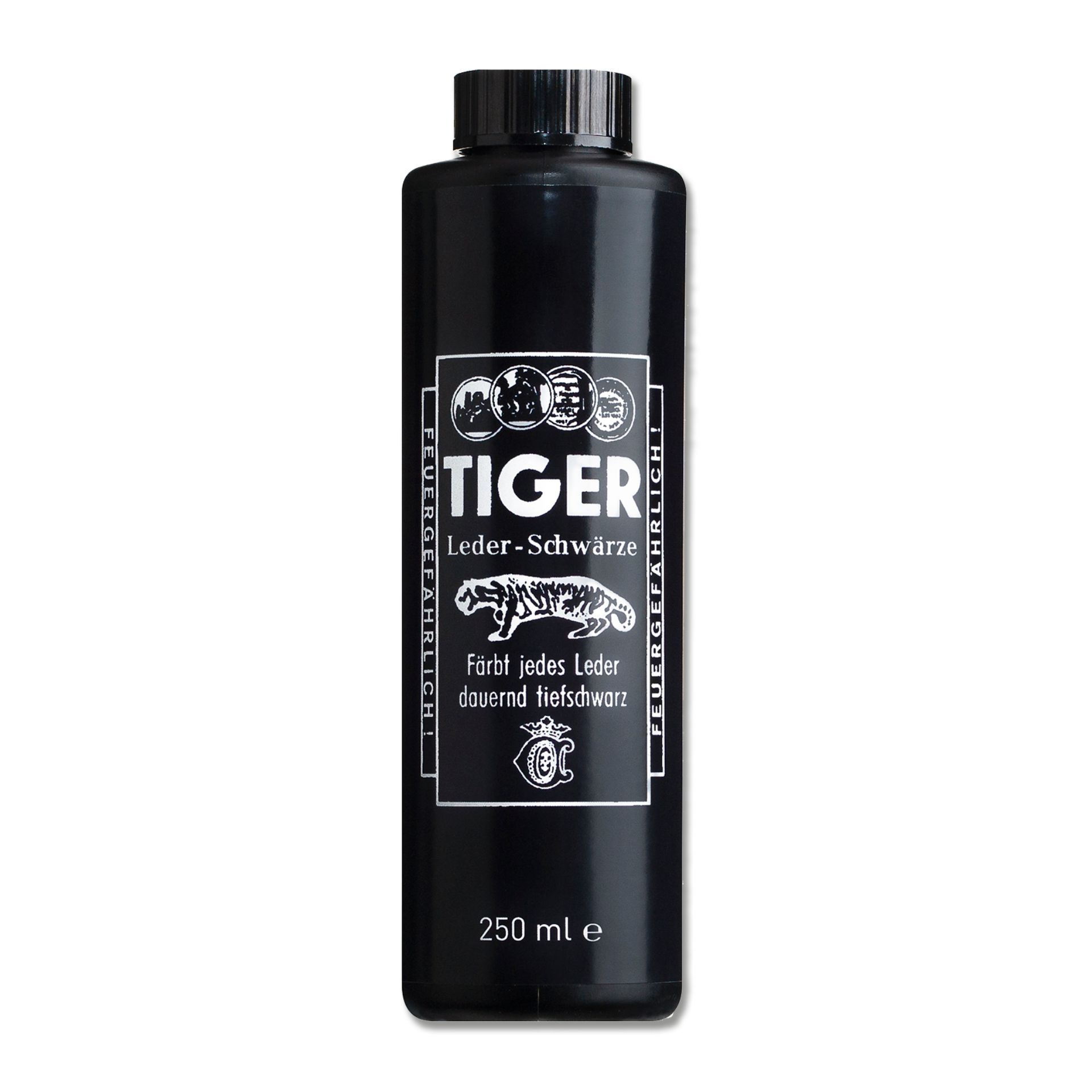 Bense & Eicke Tiger Läderfärg Svart, Djupsvart Permanent 250 ml