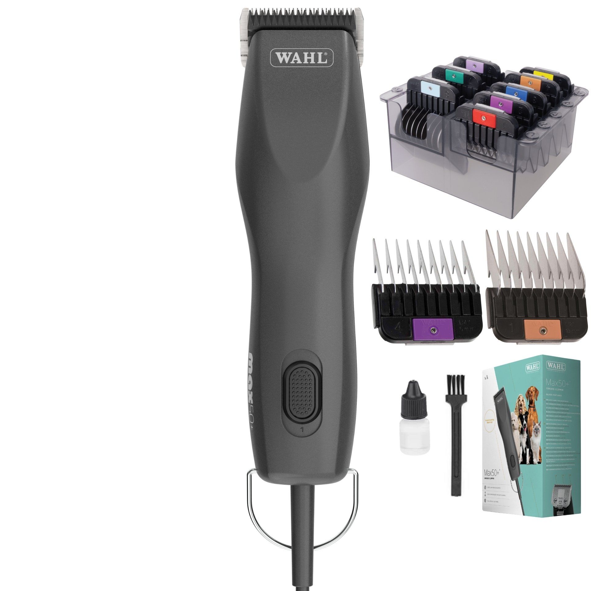 trimmer, hair clipper, adjustable, corded, set