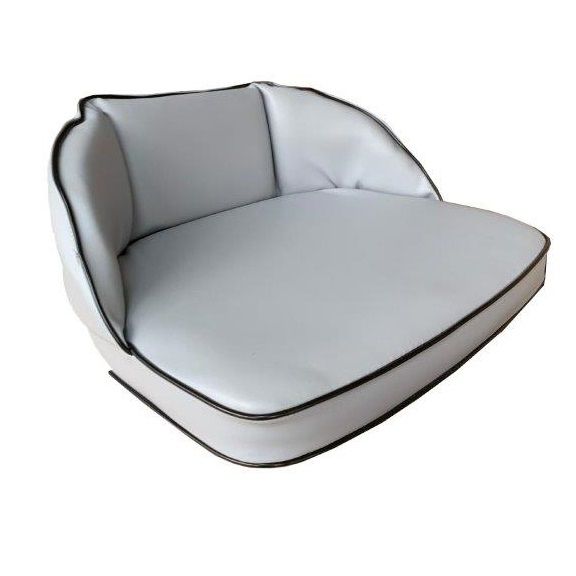 Coussin d'assise de tracteur avec dossier de 20cm