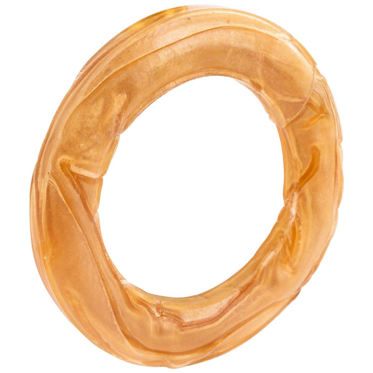 Anello da masticare in pelle bovina 15 cm