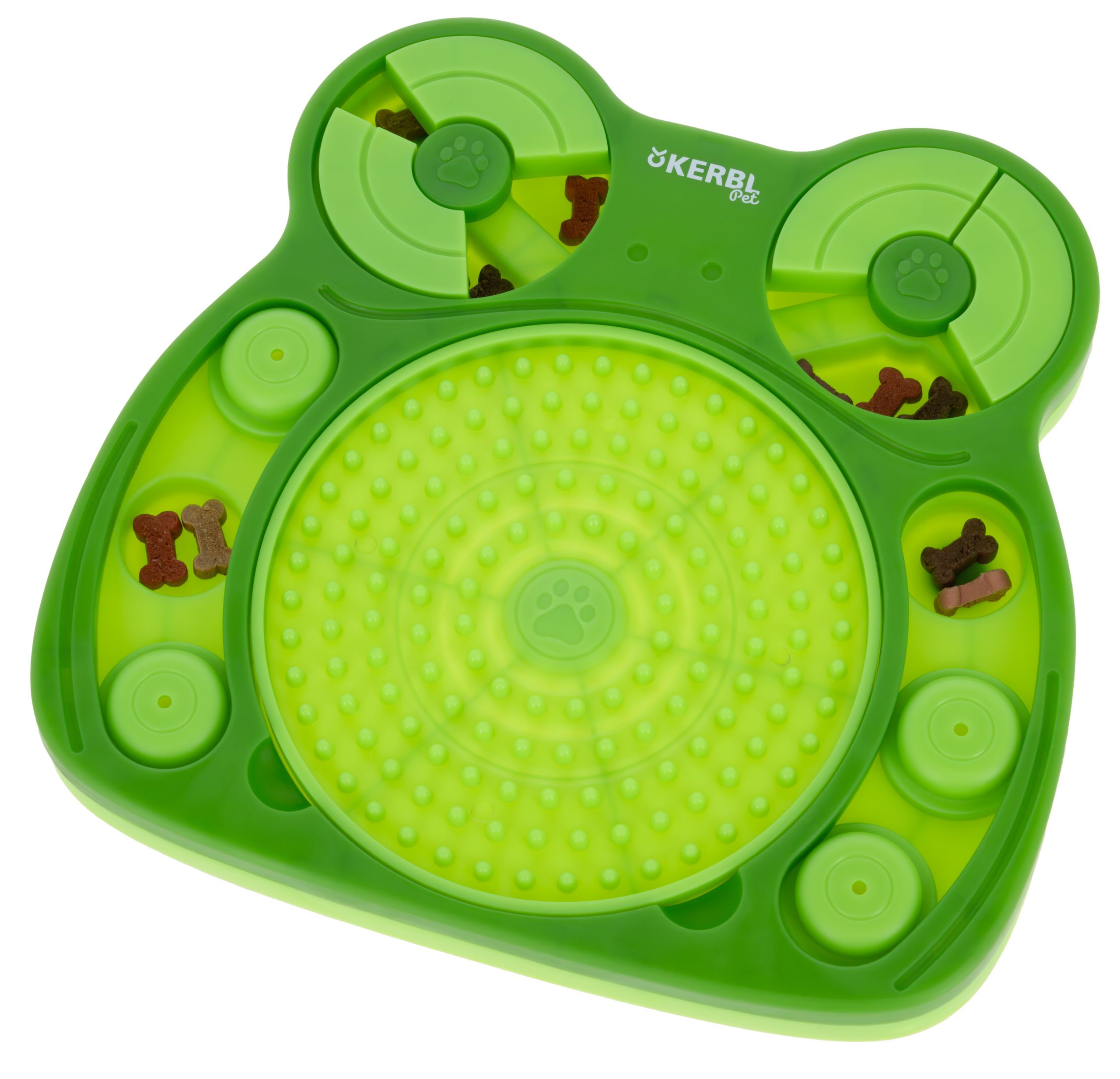 haustier spielzeug, grün, rotierendes rad, gummi, knochen snacks