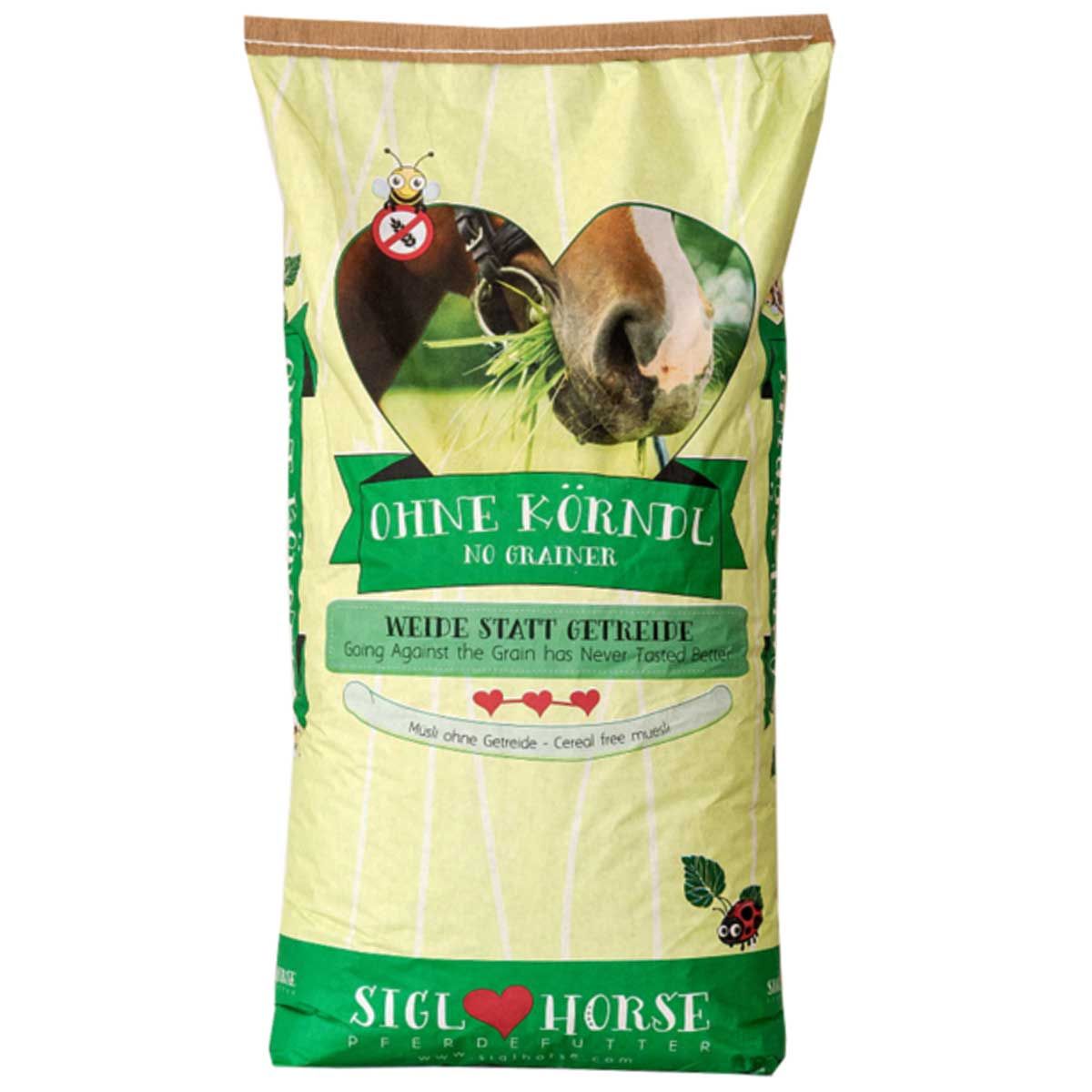 Siglhorse forage Ohne Körndl grain-free, packaging