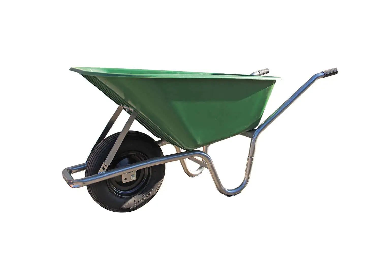 Schubkarre 100 Liter grün, Bausatz