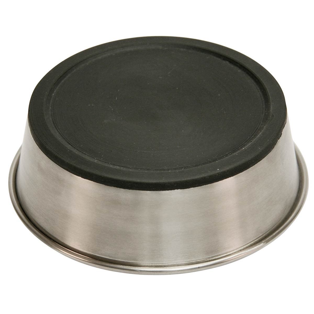 Kerbl Ciotola per cani in acciaio inox pavimento in gomma antiscivolo 