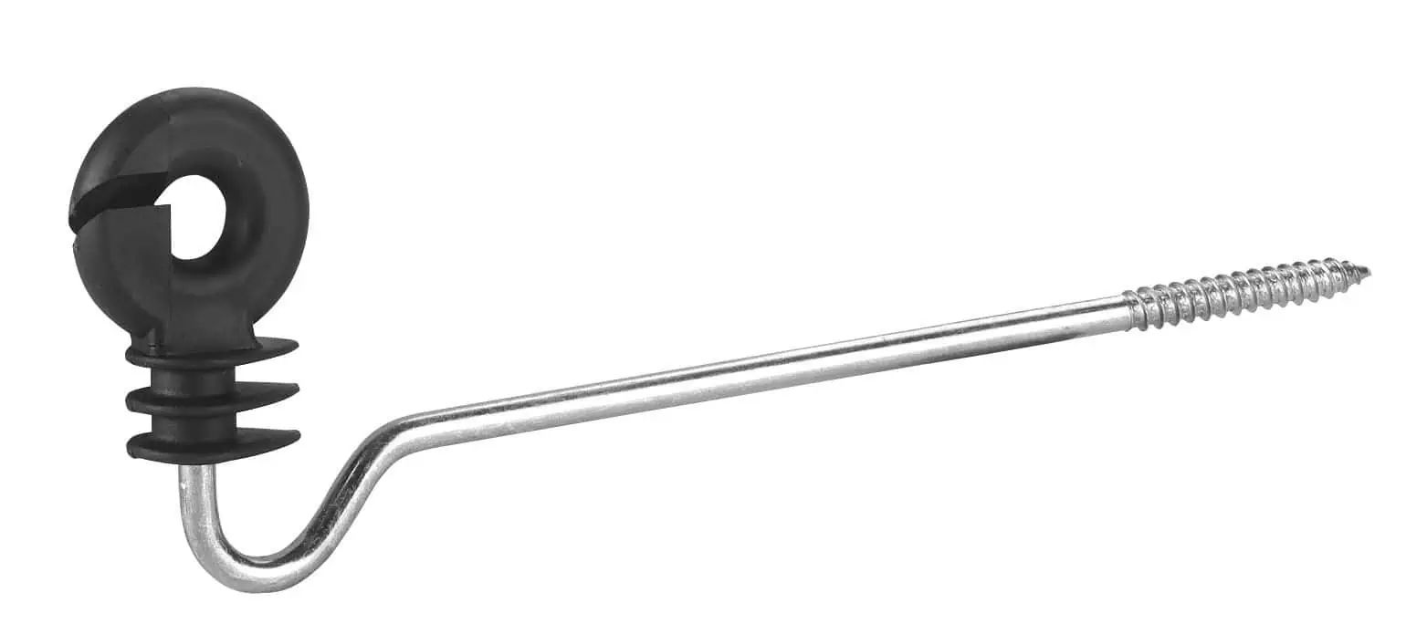 Kerbl Long-Stem Ring Insulator, 22 cm Fence Post Support