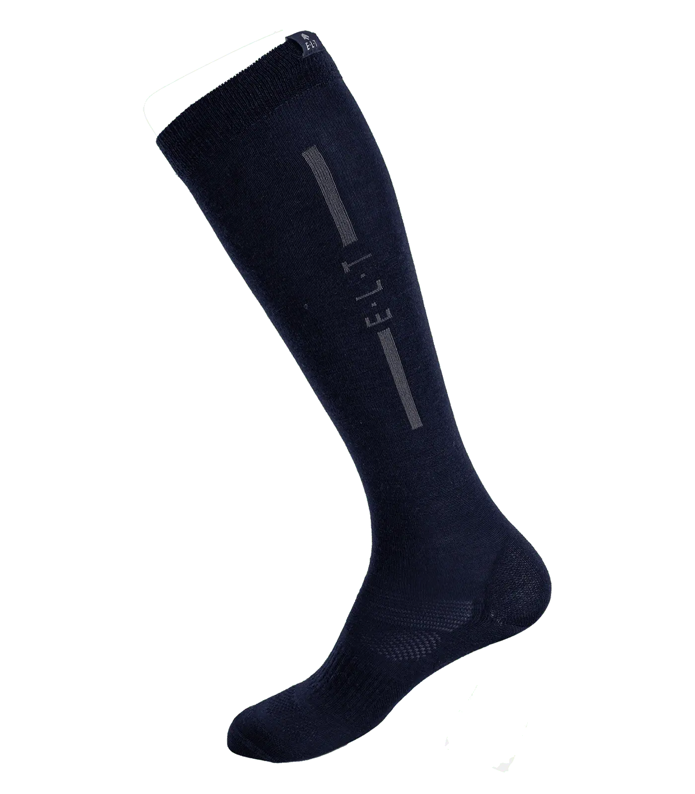 Chaussettes d'équitation ELT Merino, unisexes – respirantes, bleu profond 39-42