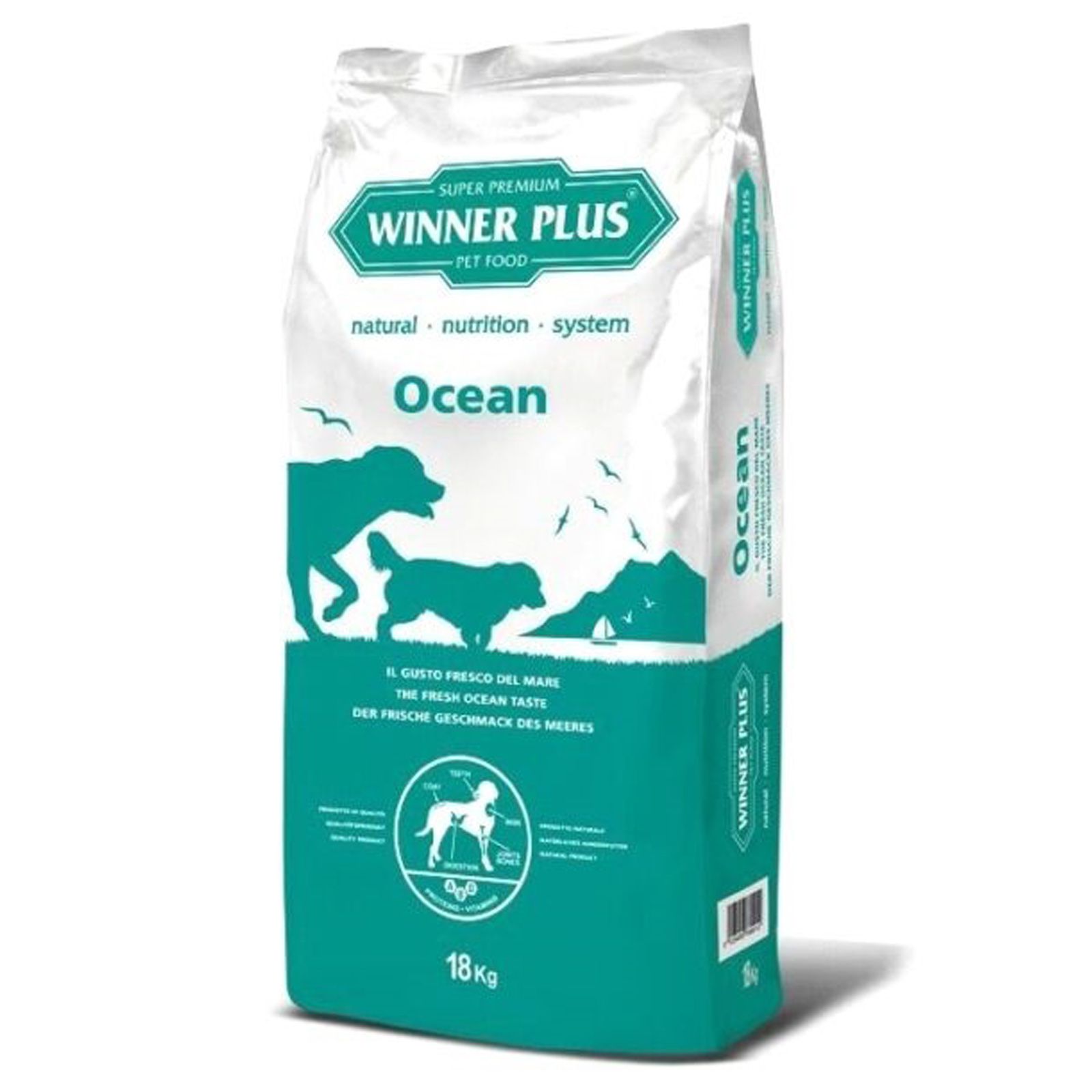 Winner Plus Professional Premium Ocean 18 kg, confezione