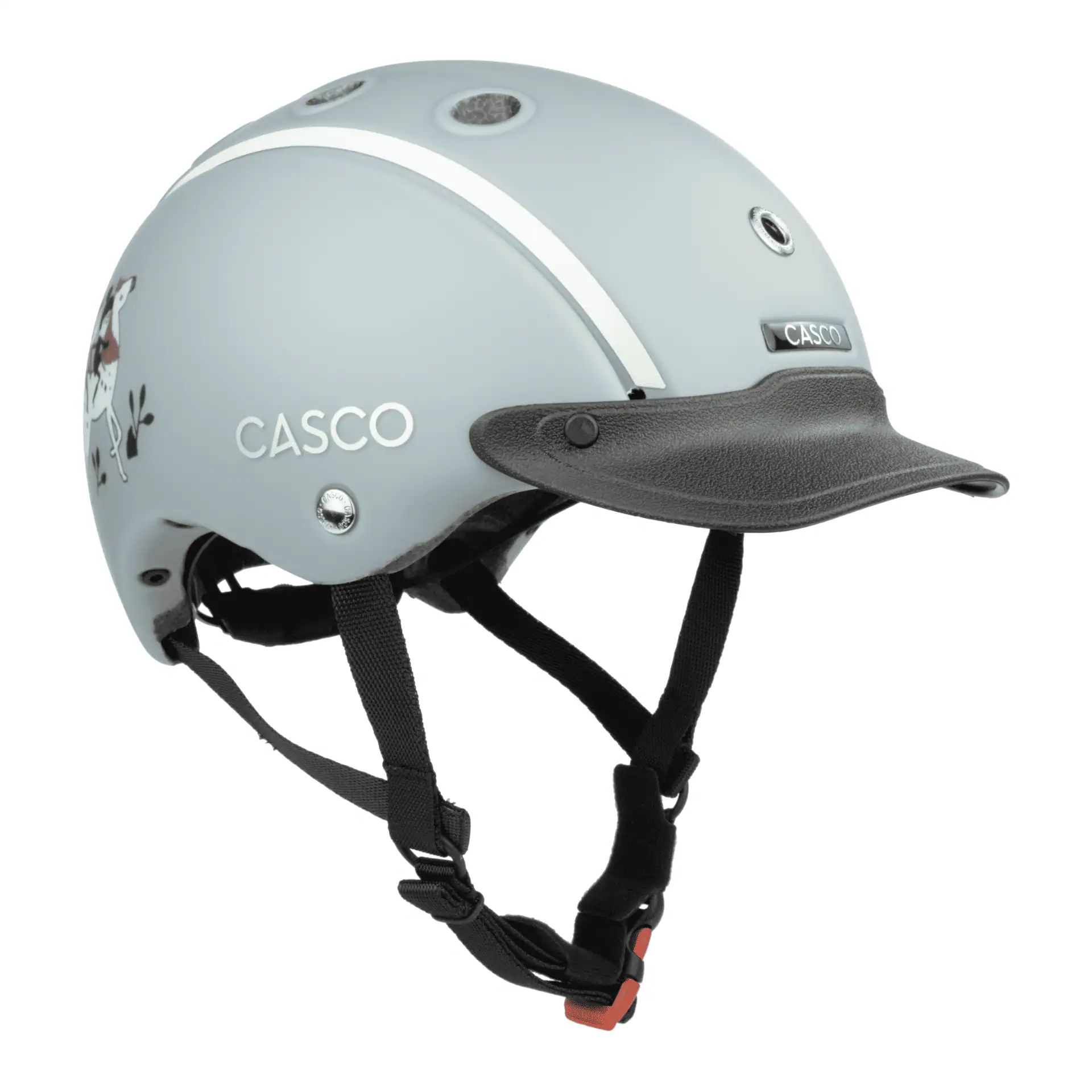Cap da equitazione CASCO Nori Iconic Trail of Tales grau S
