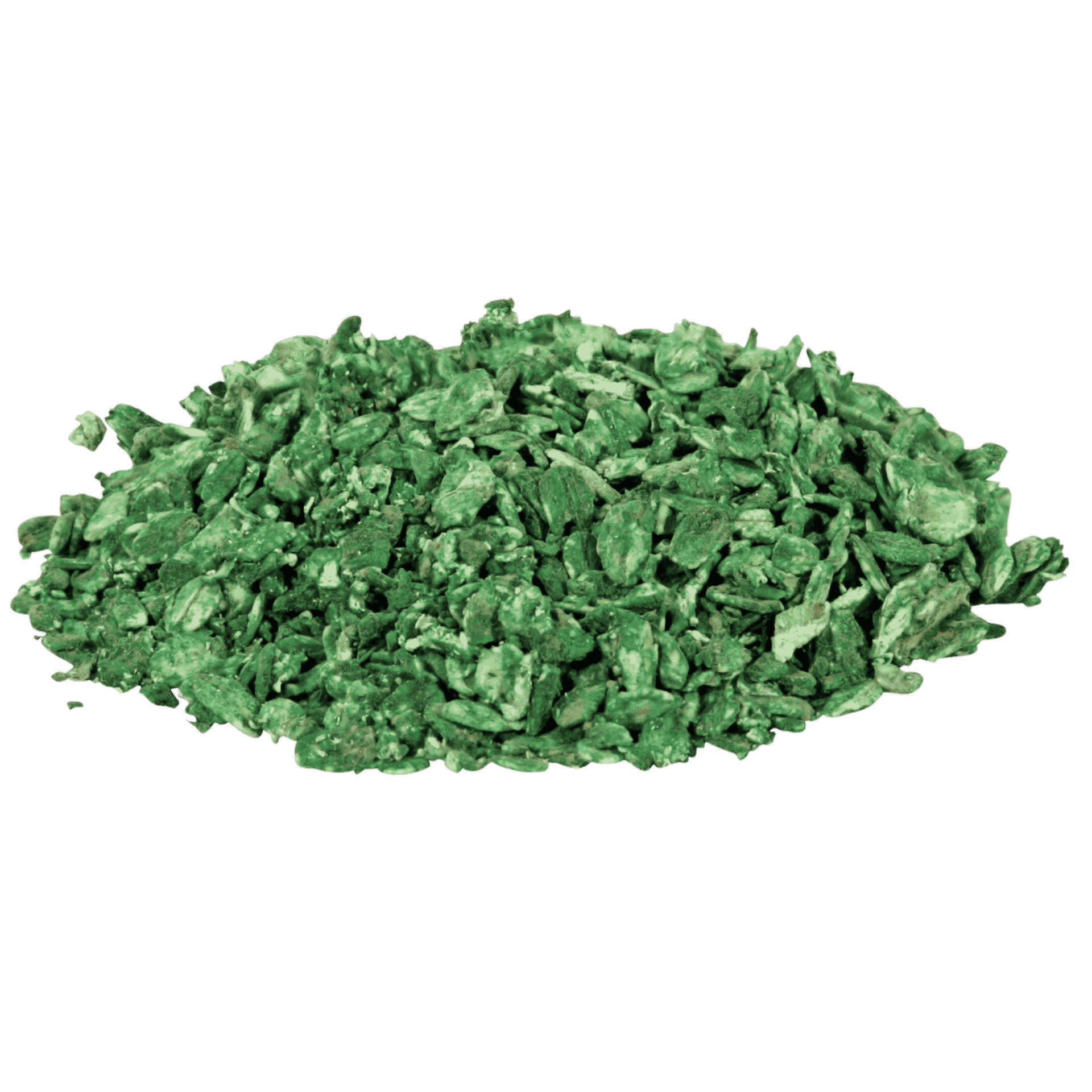 grün, zerkleinert, Chips, Kraut, Material