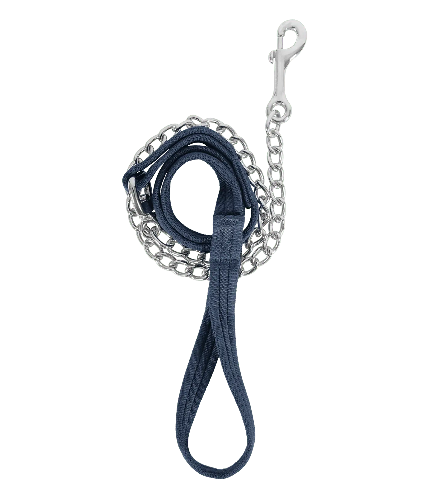 Waldhausen Soft Lead Rein for Horses, Padded Strap with Chain