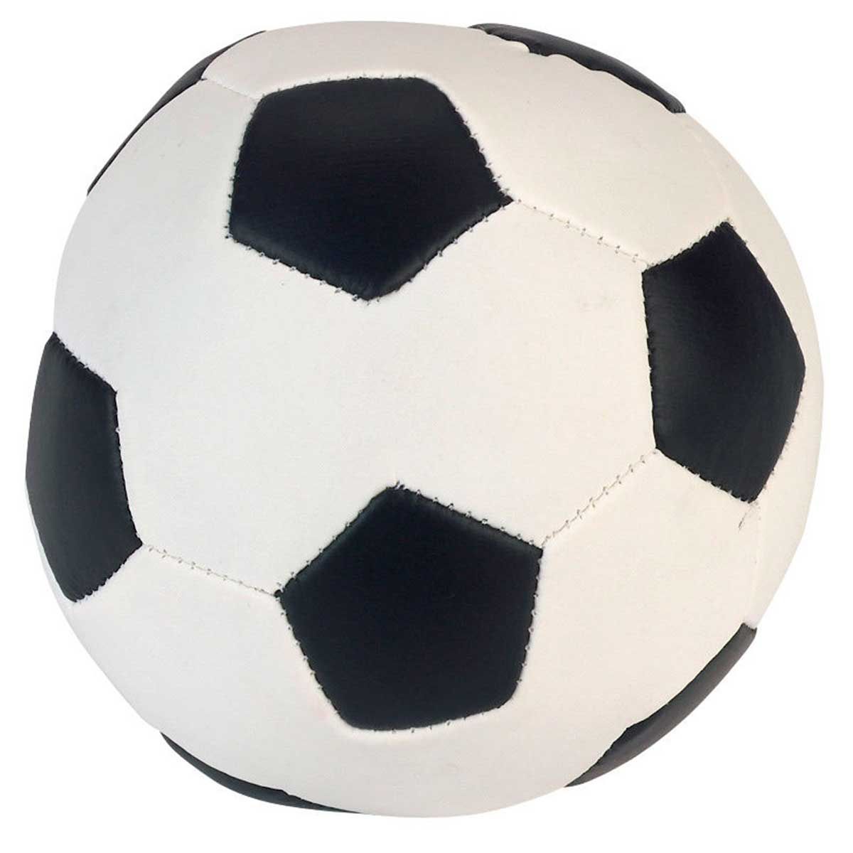 Mjuk fotbollshundleksak 11 cm