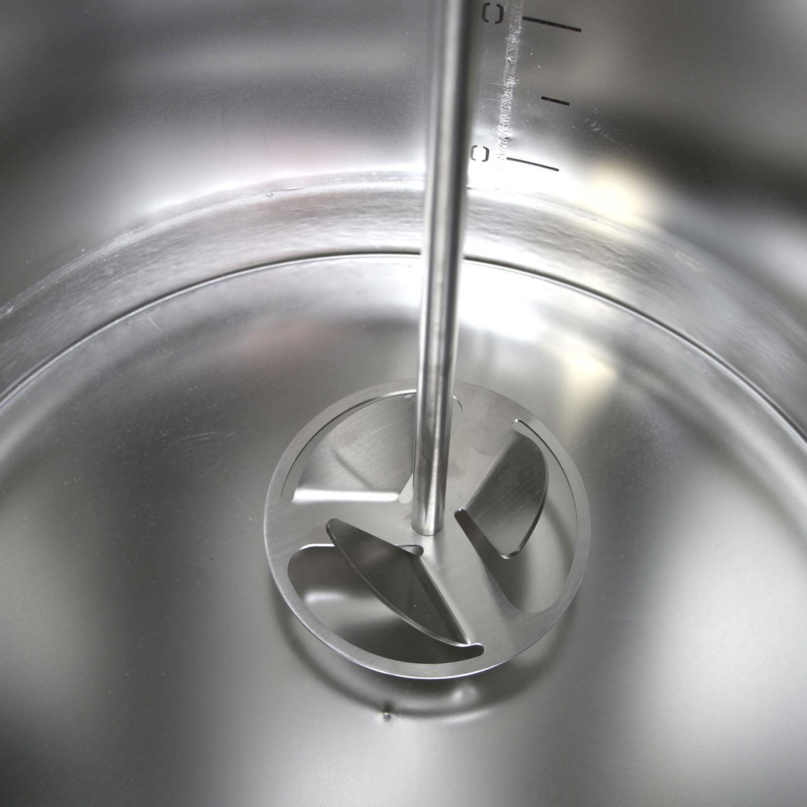 Kerbl Cover with Stirrer for MilkPot 50 Milk Warmer, detail view, scale