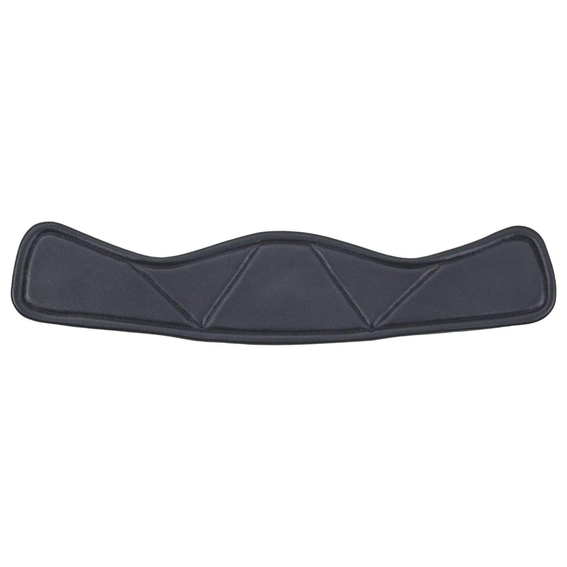 BUSSE Passage Line CS Dressage Girth in Crescent Shape, 3 Paddings, top view