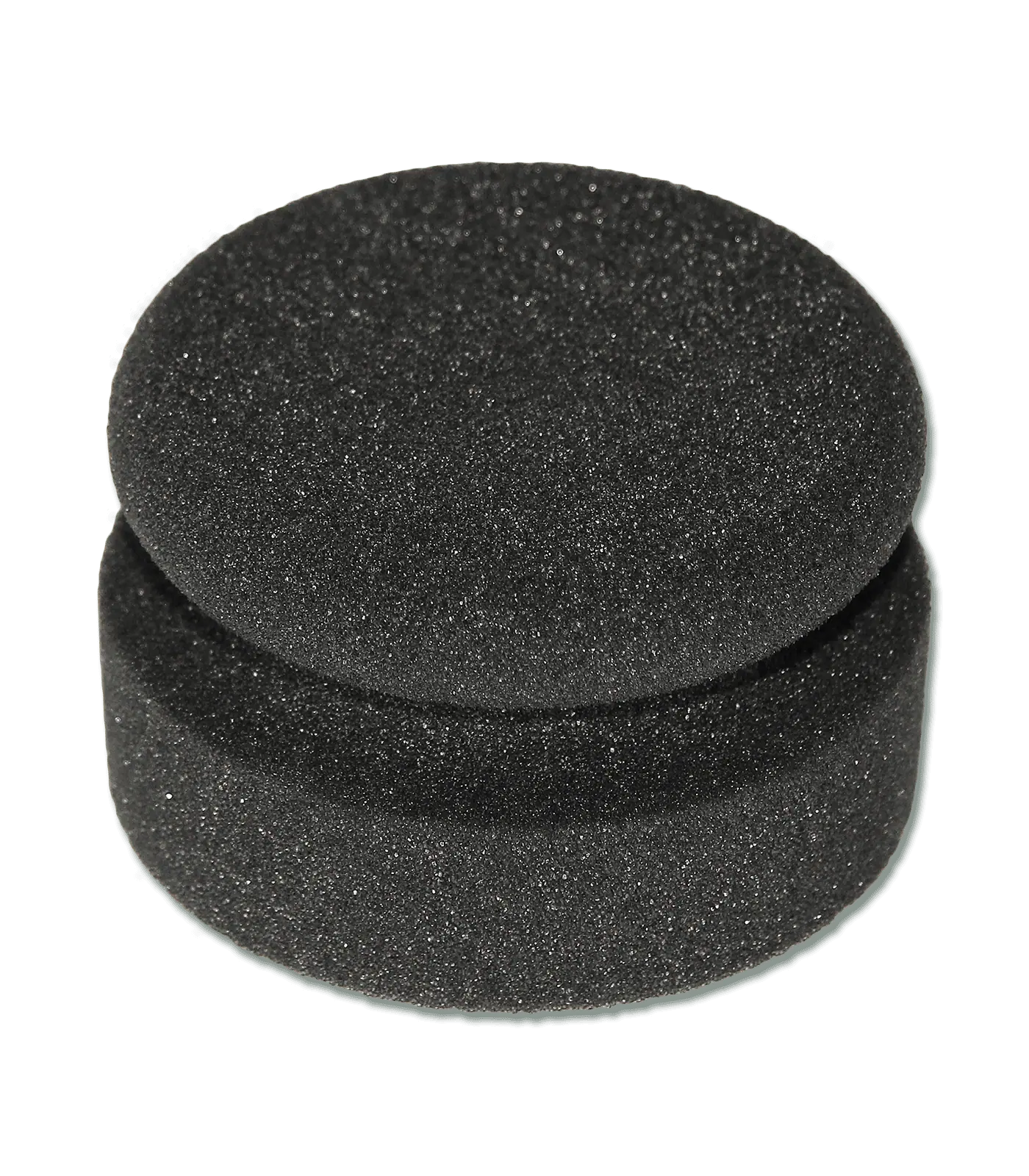 Waldhausen Puckschwamm, schwarz, Ø 90 mm, Stärke 50 mm für Leder- & Sattelpflege