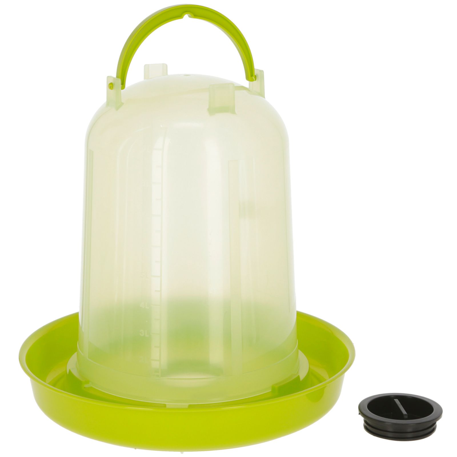 Kerbl Abreuvoir pour volailles en plastique avec fermeture à baïonnette, 10 litres