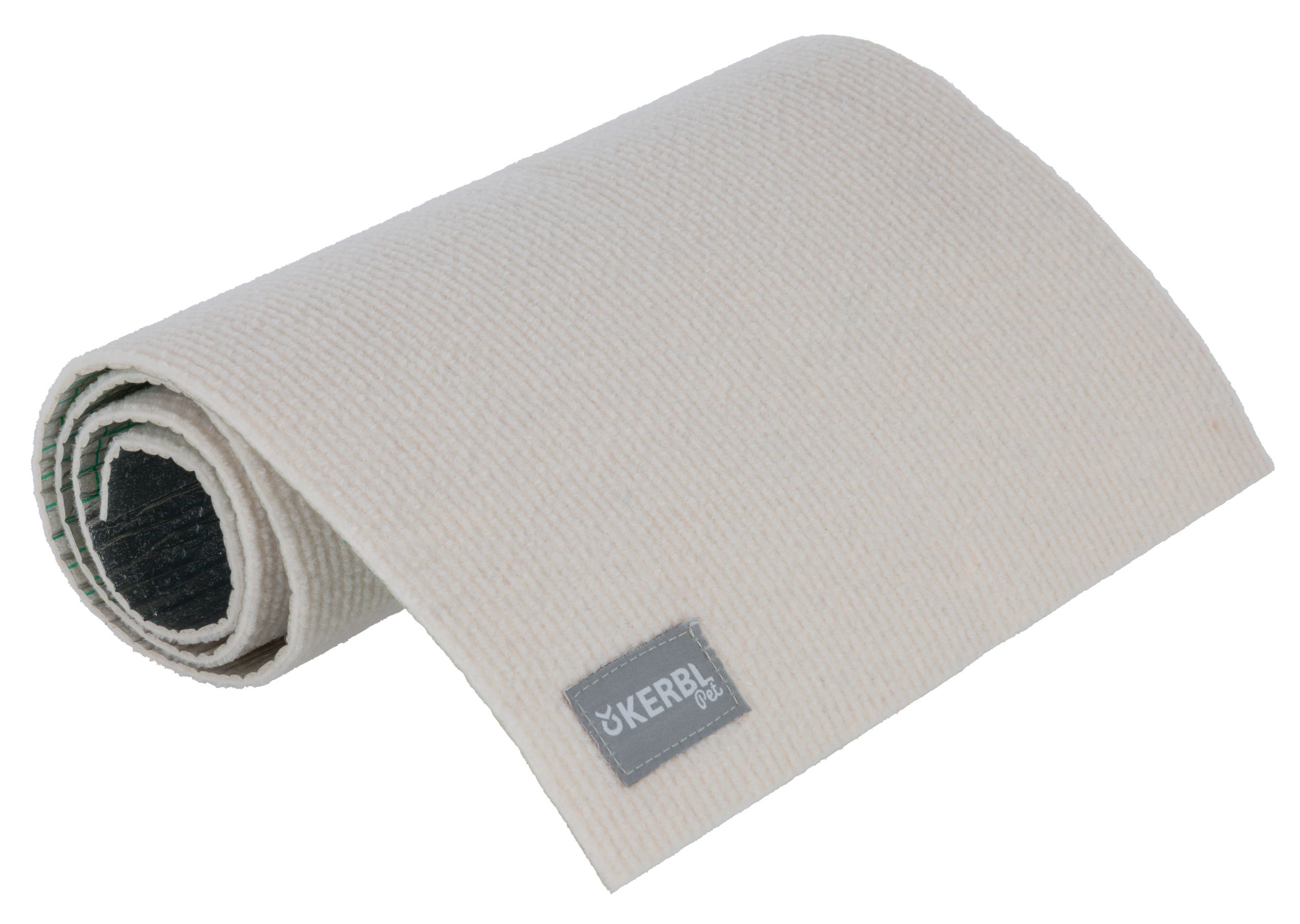 Kerbl Pet Kratzmatte für Katzen selbstklebend, zuschneidbar, beige