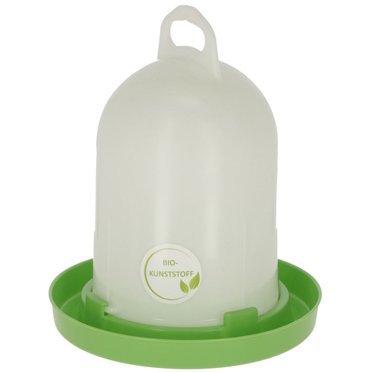 Kerbl Abreuvoir en plastique bio pour volaille, fermeture à baïonnette, 5,5 L