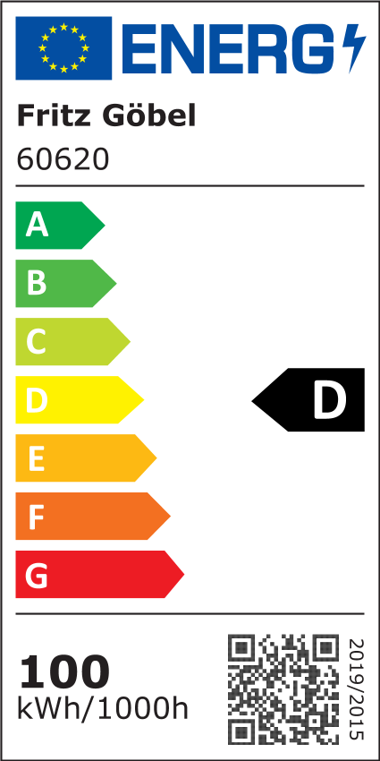 electricity label, energy label, appliance, fritz göbel, 60620