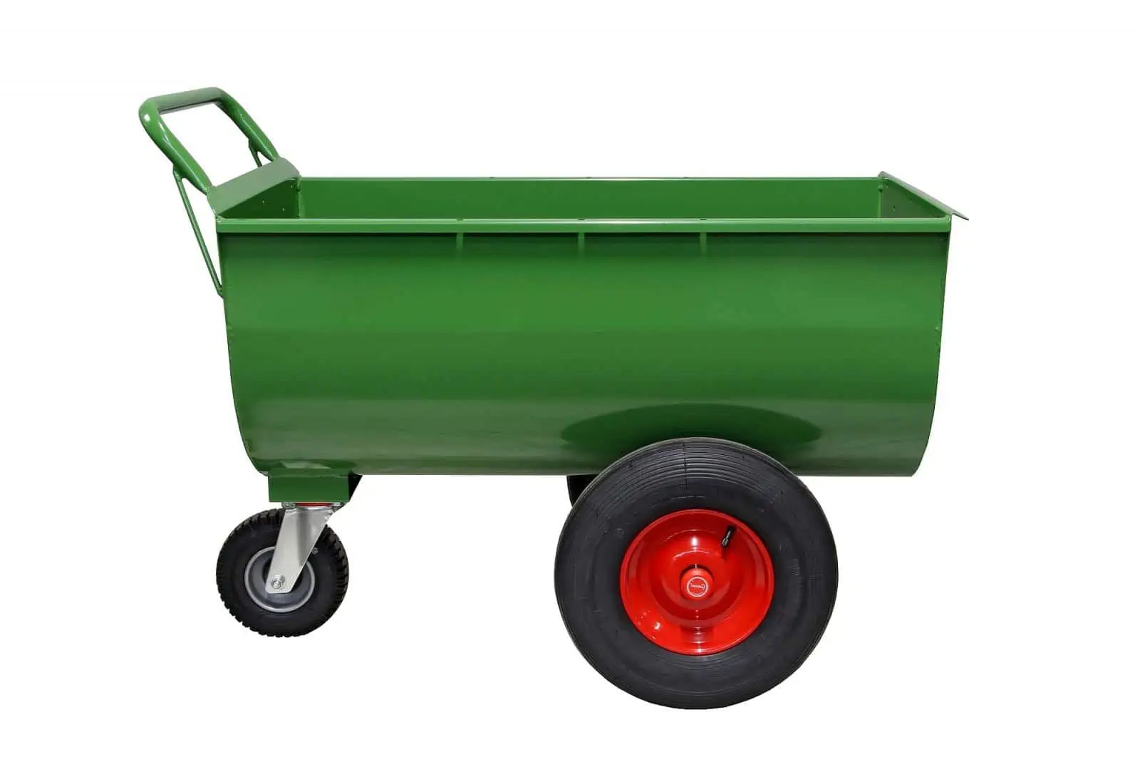 Growi Futterwagen Typ 200 LL, luftbereift, wasserdicht, Seitenansicht