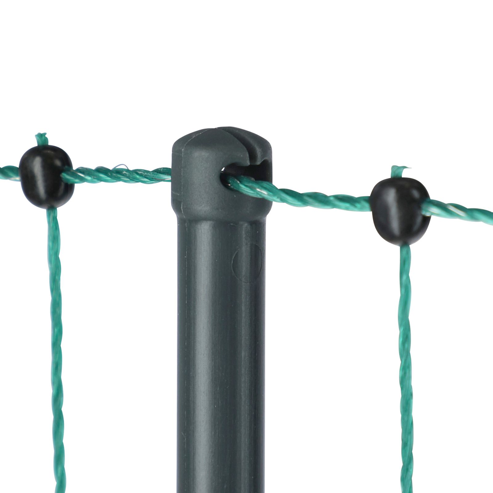 Kerbl Weidezaunpfähle Doppelspitze, Fiberglas, 106 cm, grau, Detailansicht, Pfahl