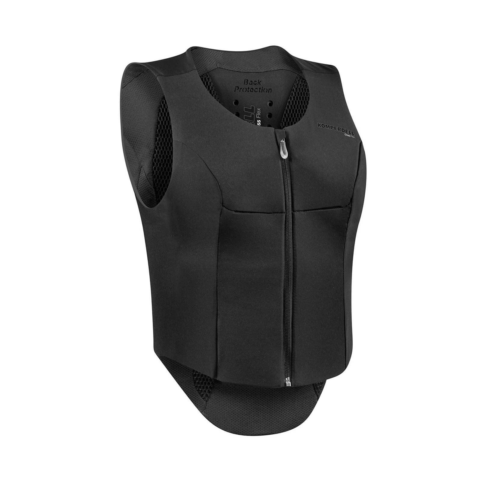 Protection dorsale d'équitation Komperdell Ballistic FlexFit Slim noir/argent