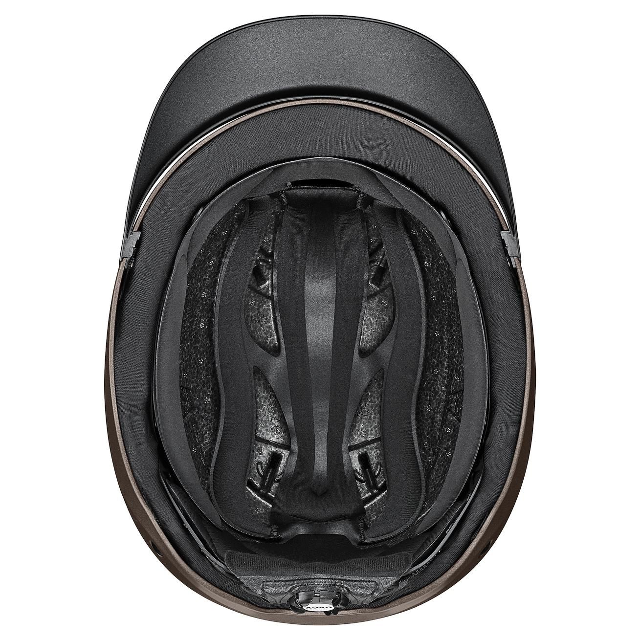 uvex ixxo active Riding Helmet, Hardshell All-Rounder, EN 1384:2023, brown matt, 54-56 cm