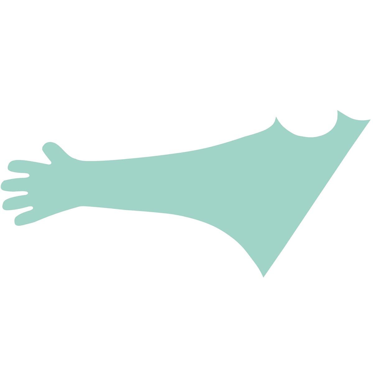 Kerbl VETtop Disposable Glove with Shoulder Protection, 120 cm, 50 pcs, illustrative image