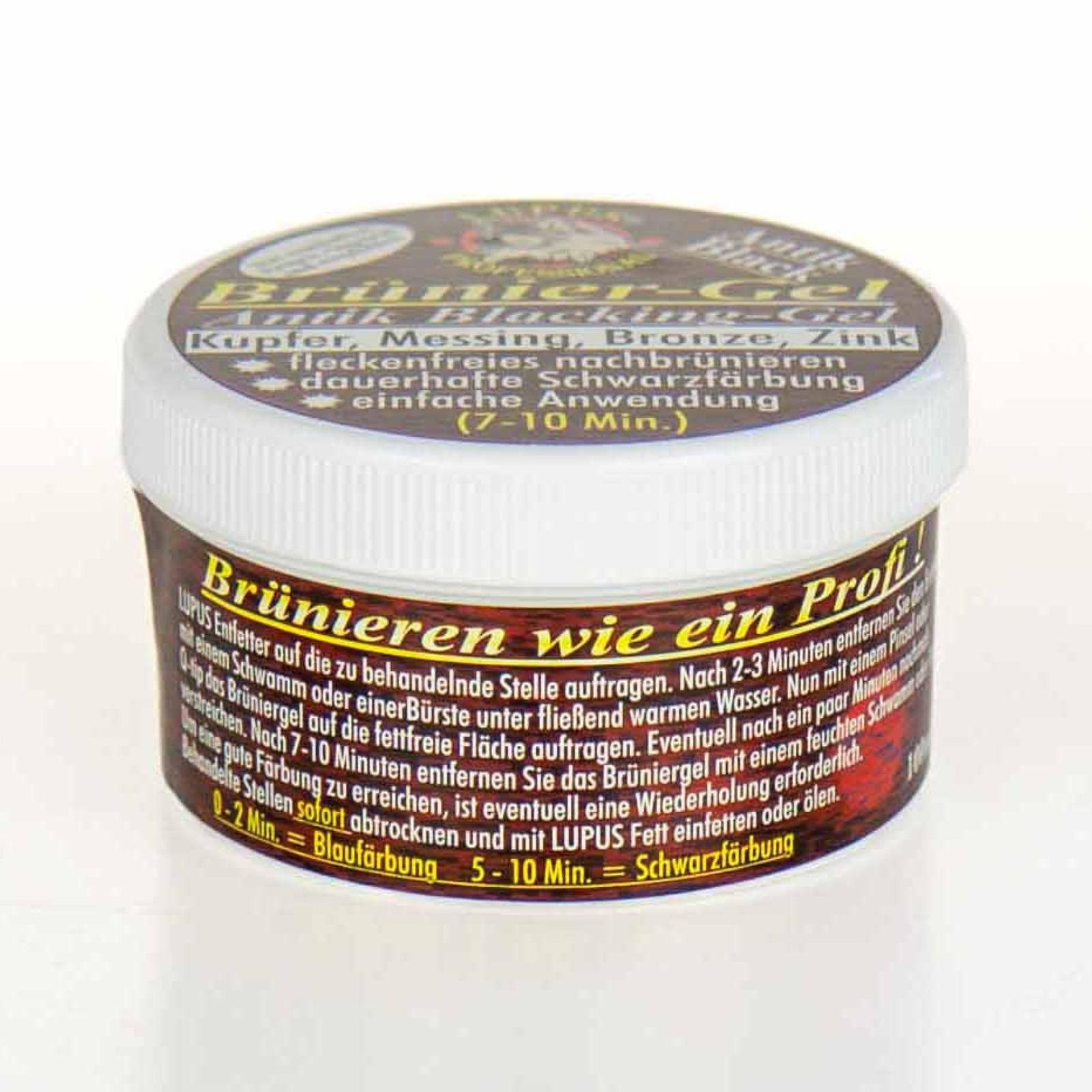 Barnító gél, Antik, 50 g, elölnézet