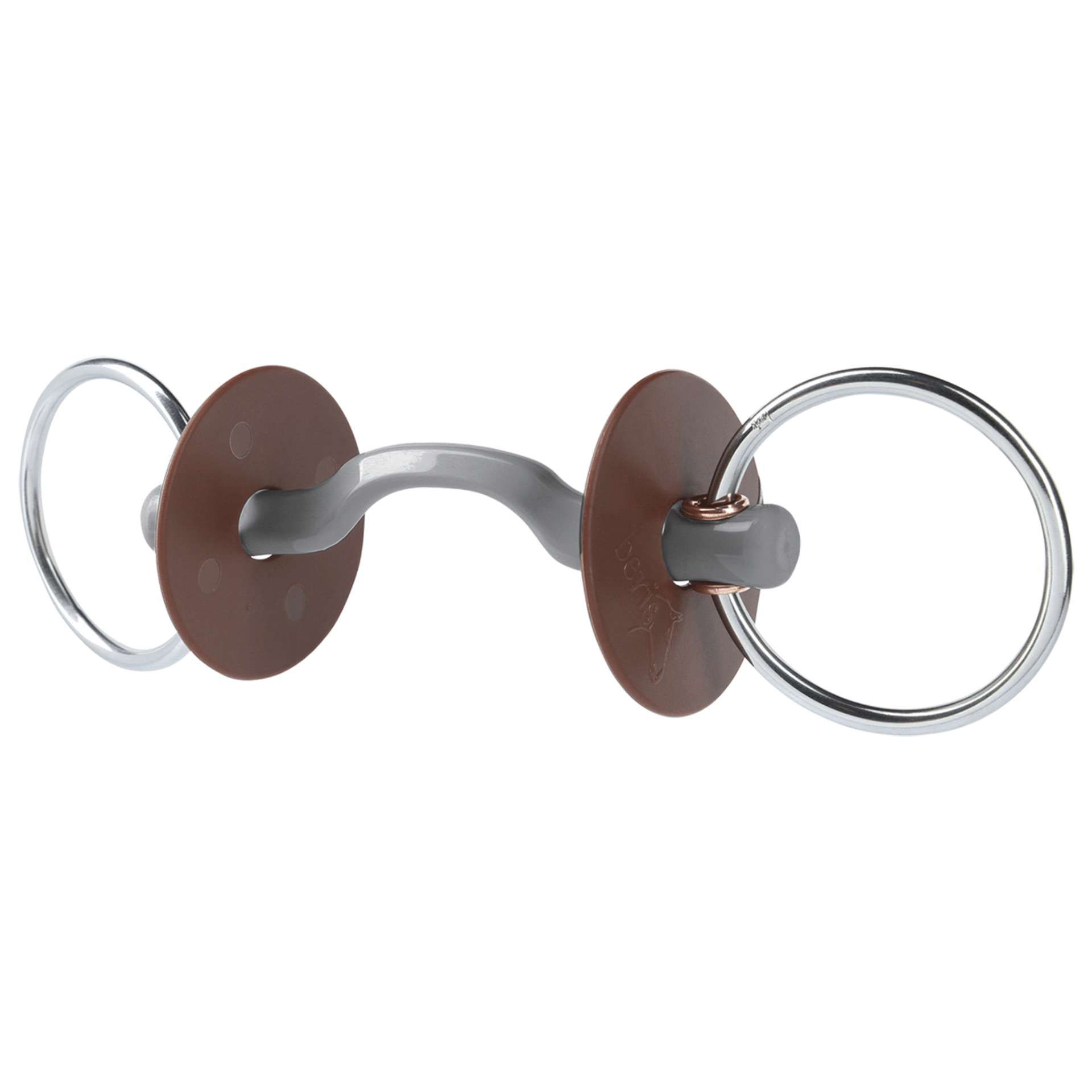 beris Loose Ring Bit Konnex Tongue Port THIN, Ring 7.5 cm
