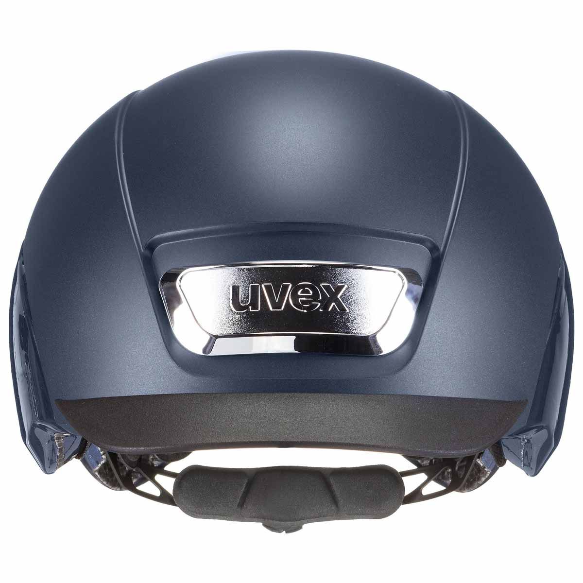 uvex elexxion pro ridhjälm, hybridteknik matt-glansig, vy bakifrån