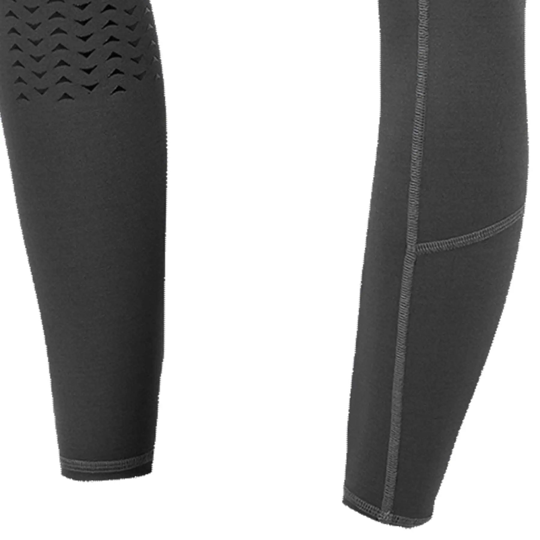 Legging d'équitation ELT Ella à fond intégral silicone, asphalte D34