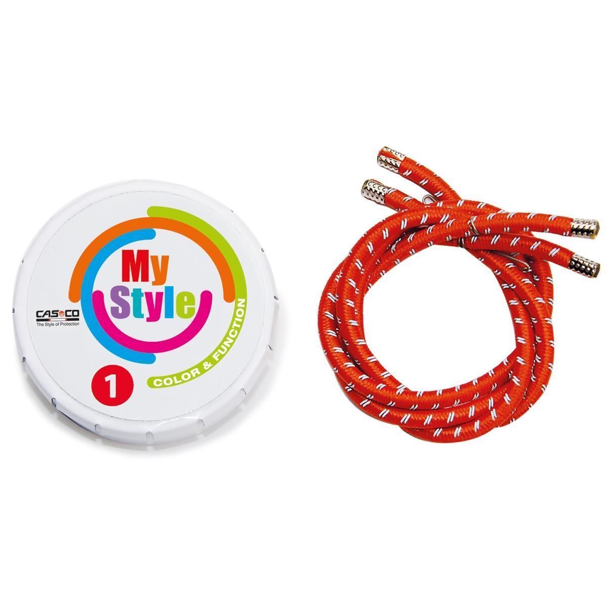 Casco My Style Streifen rot (refl.) L/XL