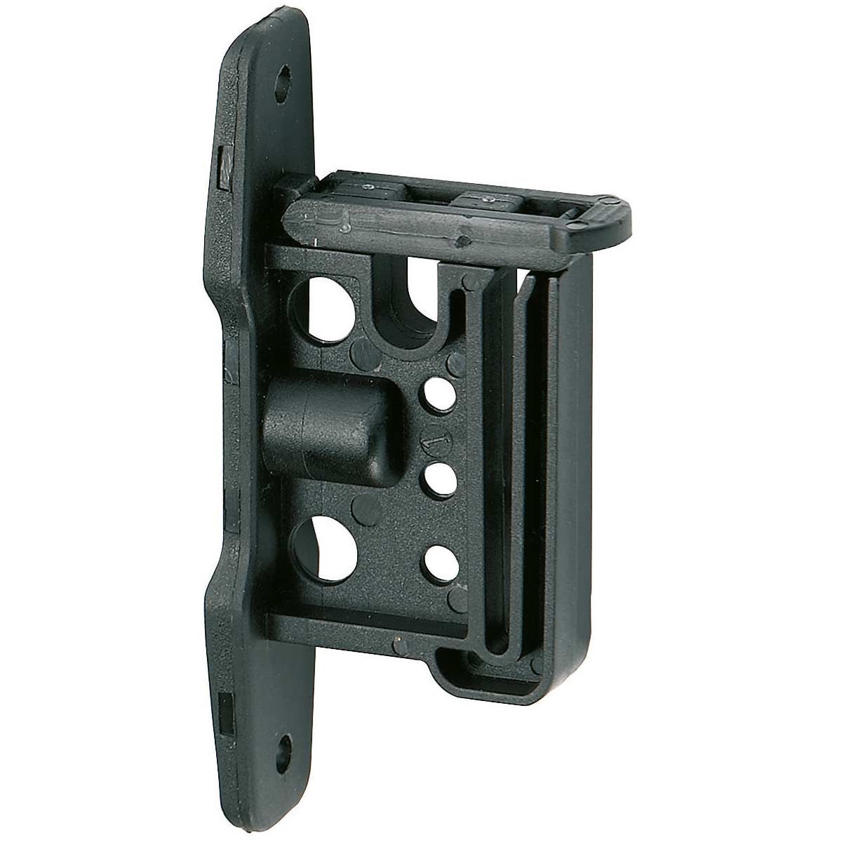 Isolatore Ad Anelli Compatto Con Supporto Zincato 6 Mm – Rivestimento In Filo Metallico, Nero