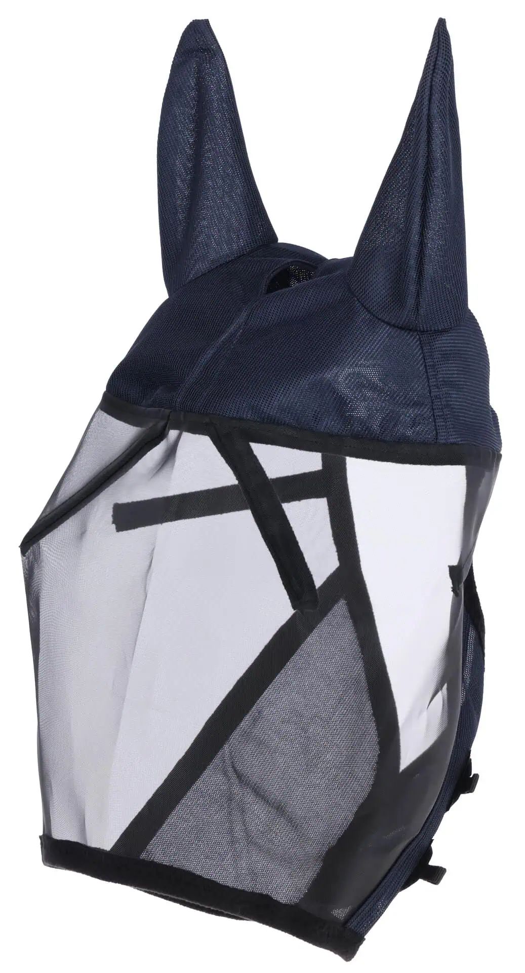 Covalliero fly mask with ear and nostril protection, navy, FULL