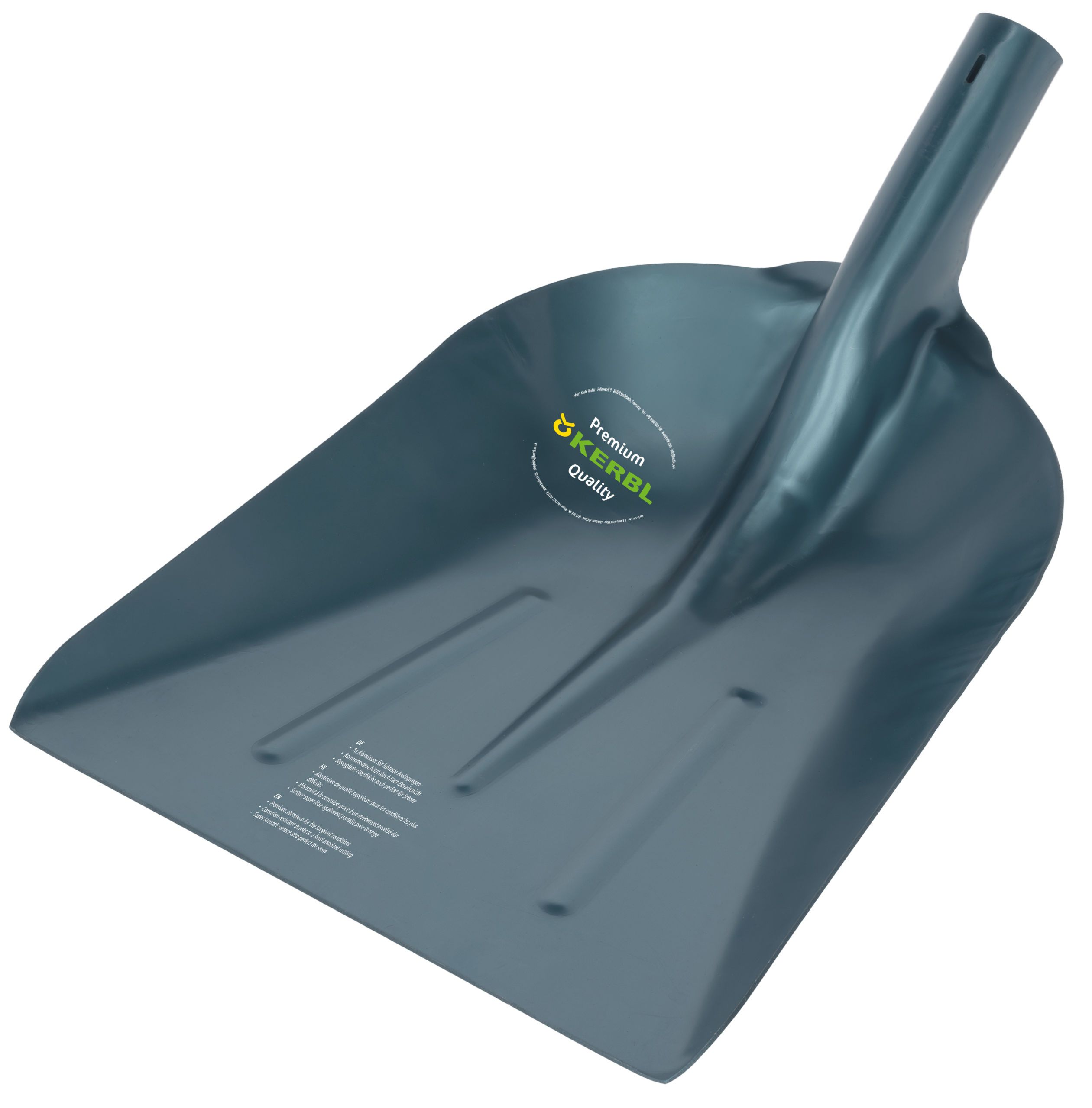 shovel, blade, garden, spade, metallic blue