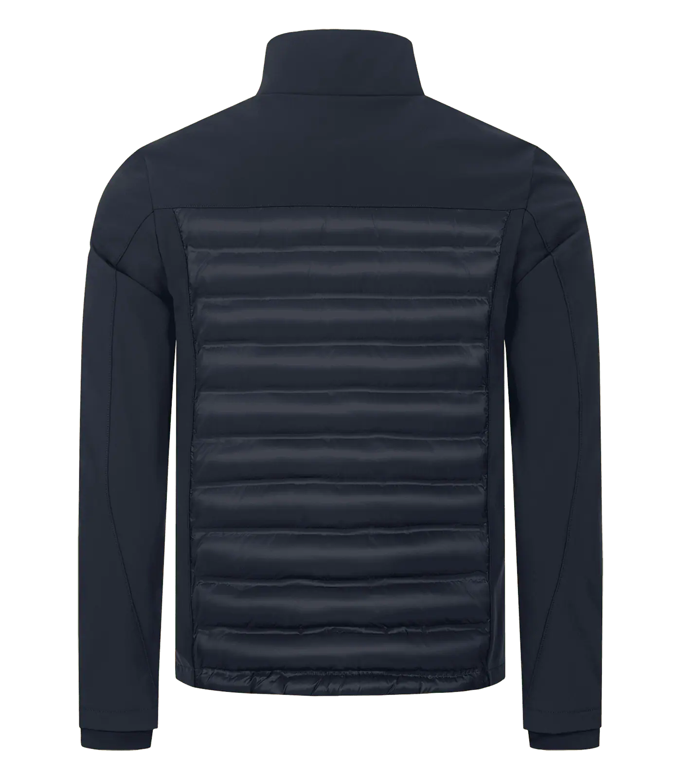 ELT Softshell mix dzseki Missouri férfi, sötétkék, szélálló, hátulnézet