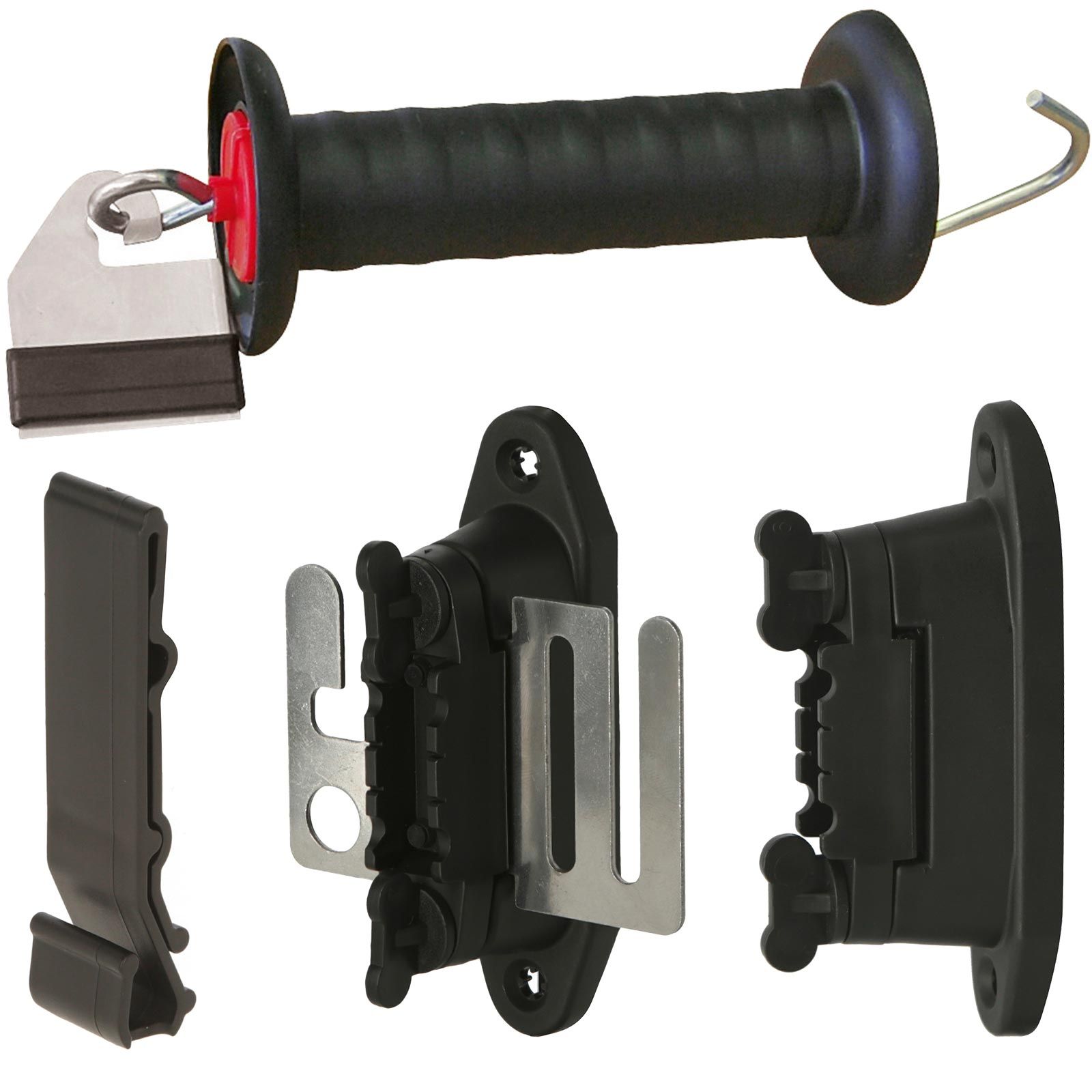Gate Handle Set Pasture Fence Tape incl. Fence Clip