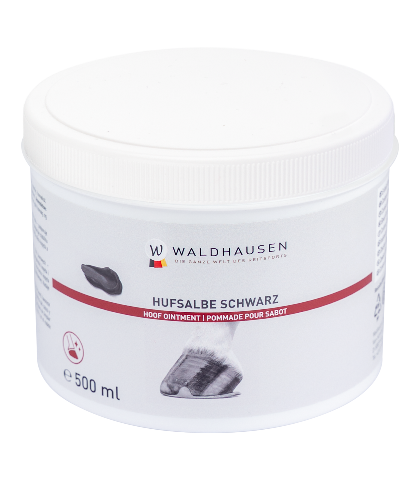 Waldhausen Unguento per Zoccoli 500 ml, Cura con Olio di Lauro