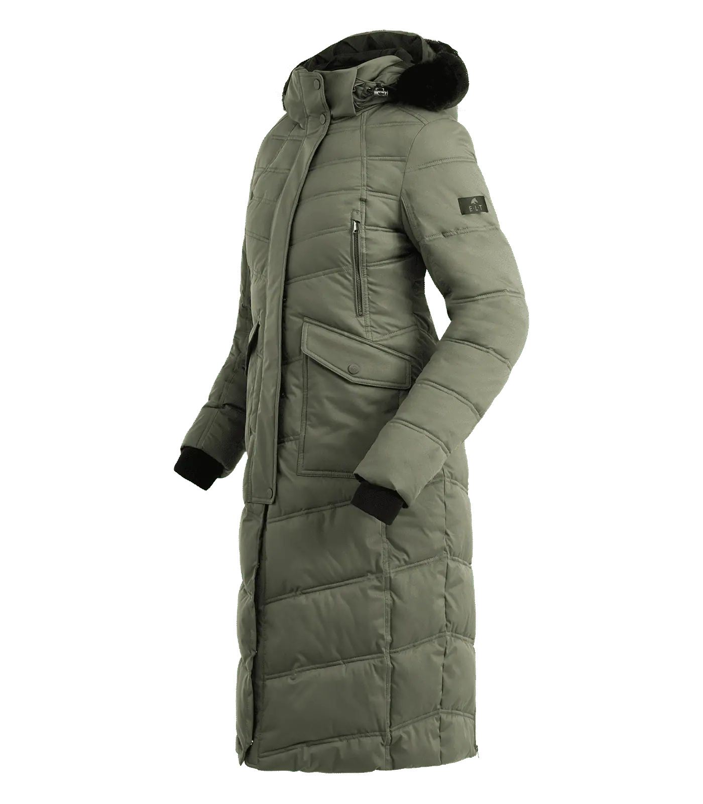 ELT Thermomantel Saphira, olive, XL